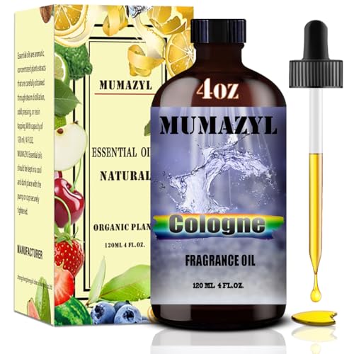 Cologne Fragrance Oil, Cologne Oil 4Oz for Diffuser Aromatherapy - Product Imagery