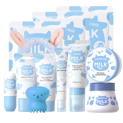 INSEEK Milk Skincare Set for Women and Teens Deep - INSEEK Official Imagery - 1