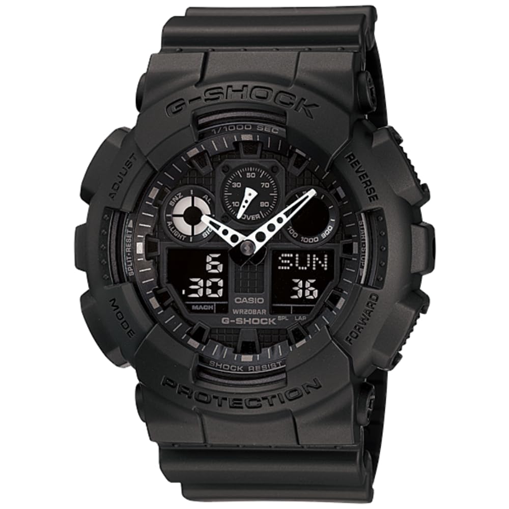 Casio G-Shock GA100-1A1 | Men's Tough Analog-Digital Watch | 200M Wate - View 1