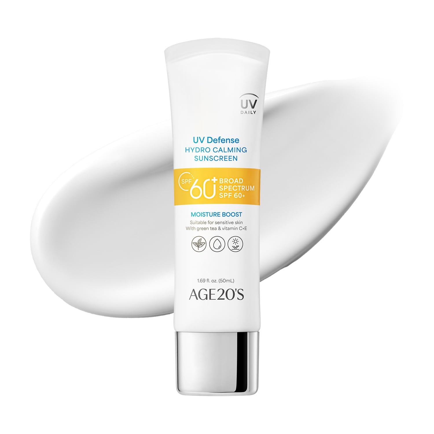 AGE20 S UV Defense Hydro Calming Sunscreen SPF 60 1 ea 1 69 - AGE20'S Official Product Imagery - 1