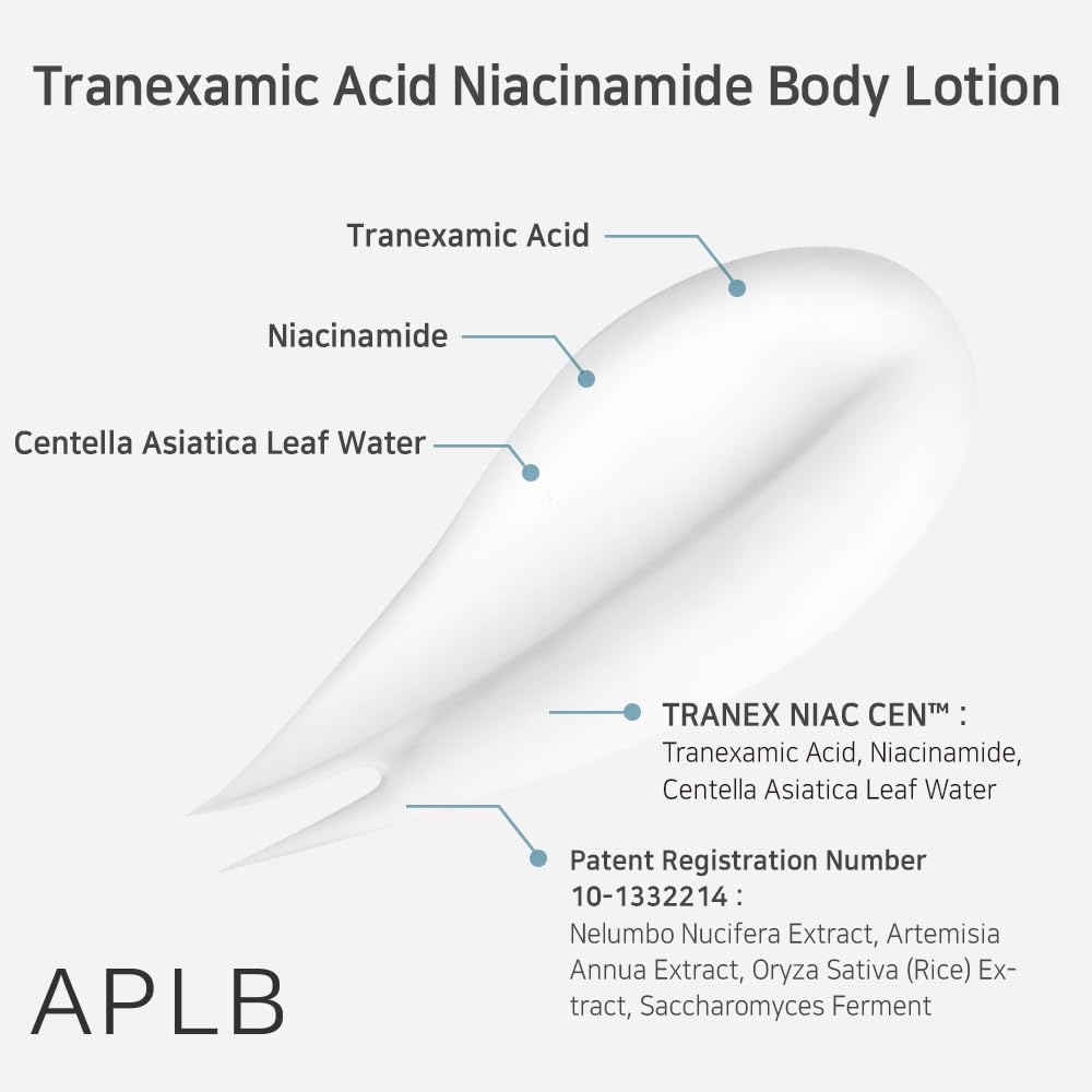 APLB Tranexamic Acid Niacinamide Body Lotion - TRANEX NIAC CEN™ 16.0% 10.14 FL.OZ Kor - APLB Official Product View 5