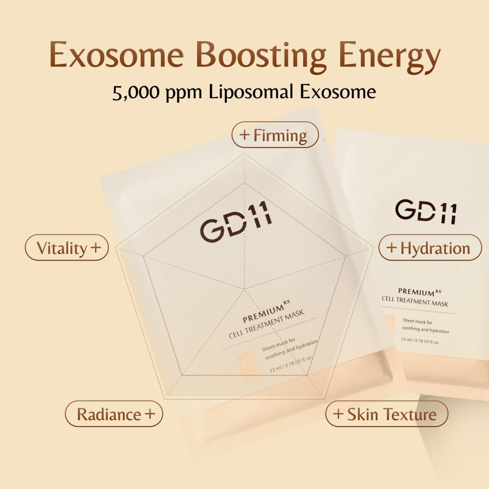 Premium Rx Exosome Ampoule Mask, Exosome-Enriched Liposomal - GD11