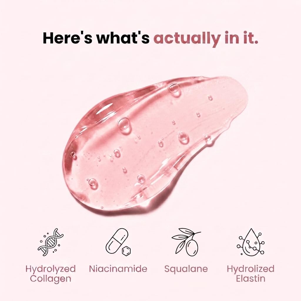 QUIA Beauty QUIA Collagen Jelly Cream– Fast - Absorbing Glow Under Makeup - QUIA Beauty Official Product View 5