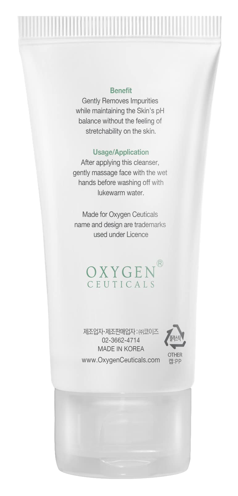 OxygenCeuticals Purifying Foaming Wash – pH 5.0 Low Acidic Gel - OxygenCeuticals
