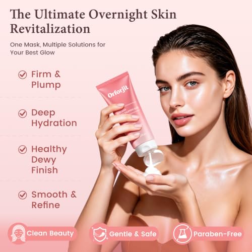 Collagen Night Wrapping Mask,Peel Off Face Mask for Firming Skin - Product Imagery