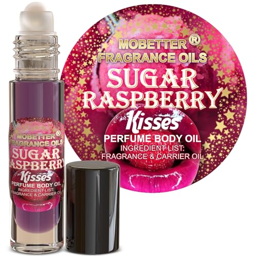 MO BETTER FRAGRANCE OILS Sugar Raspberry Kisses Perfume Body Oil - Product Imagery