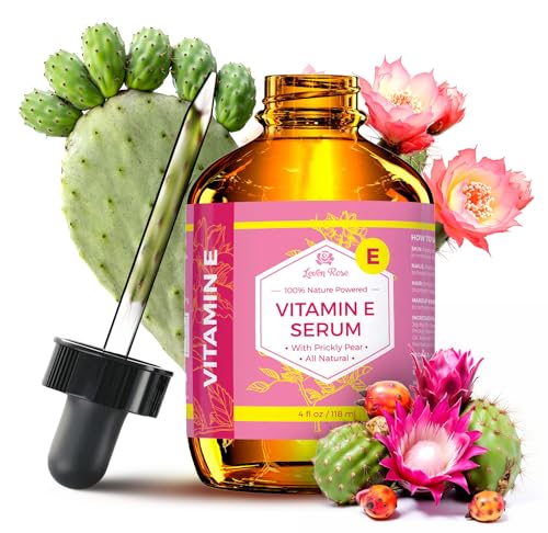 Leven Rose Vitamin E Oil Serum for Face & Skin, Hair & Nails, 4 fl oz - Leven Rose Official Product View 1