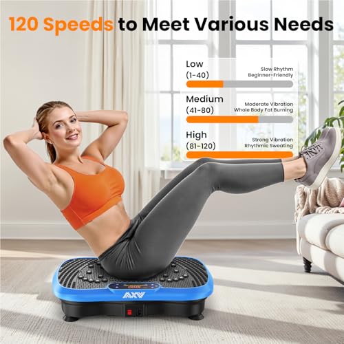 Vibration Plate Exercise Machine Fitness Platform Body Vibrating - Product Imagery