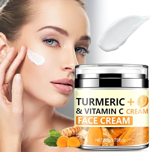 Turmeric Firming Face Cream,Hydrating Anti-wrinkle Tighten Lift - Product Imagery