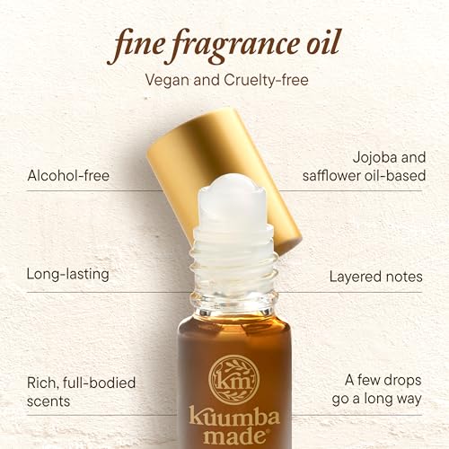 Kuumba Made Frankincense & Myrrh Fragrance Oil Roll-On, Vegan, - Product Imagery