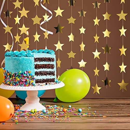 Glitter Star Garland Banner Decoration, 130 Feet Bright Star - Product Imagery