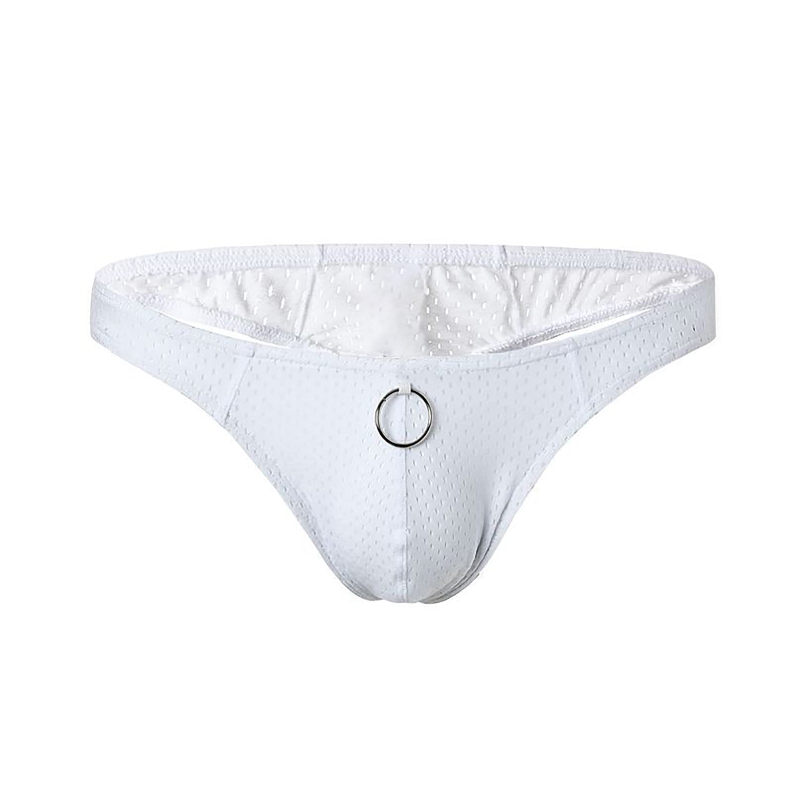 Mens Breathable Briefs with O Ring Mesh Moisture Wicking Underwear Spo - View 8