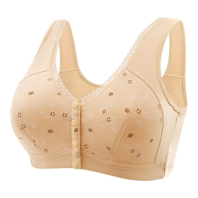 Daisy Bras for Older Women Front Closure Convenient Everyday Bras Mid - View 1