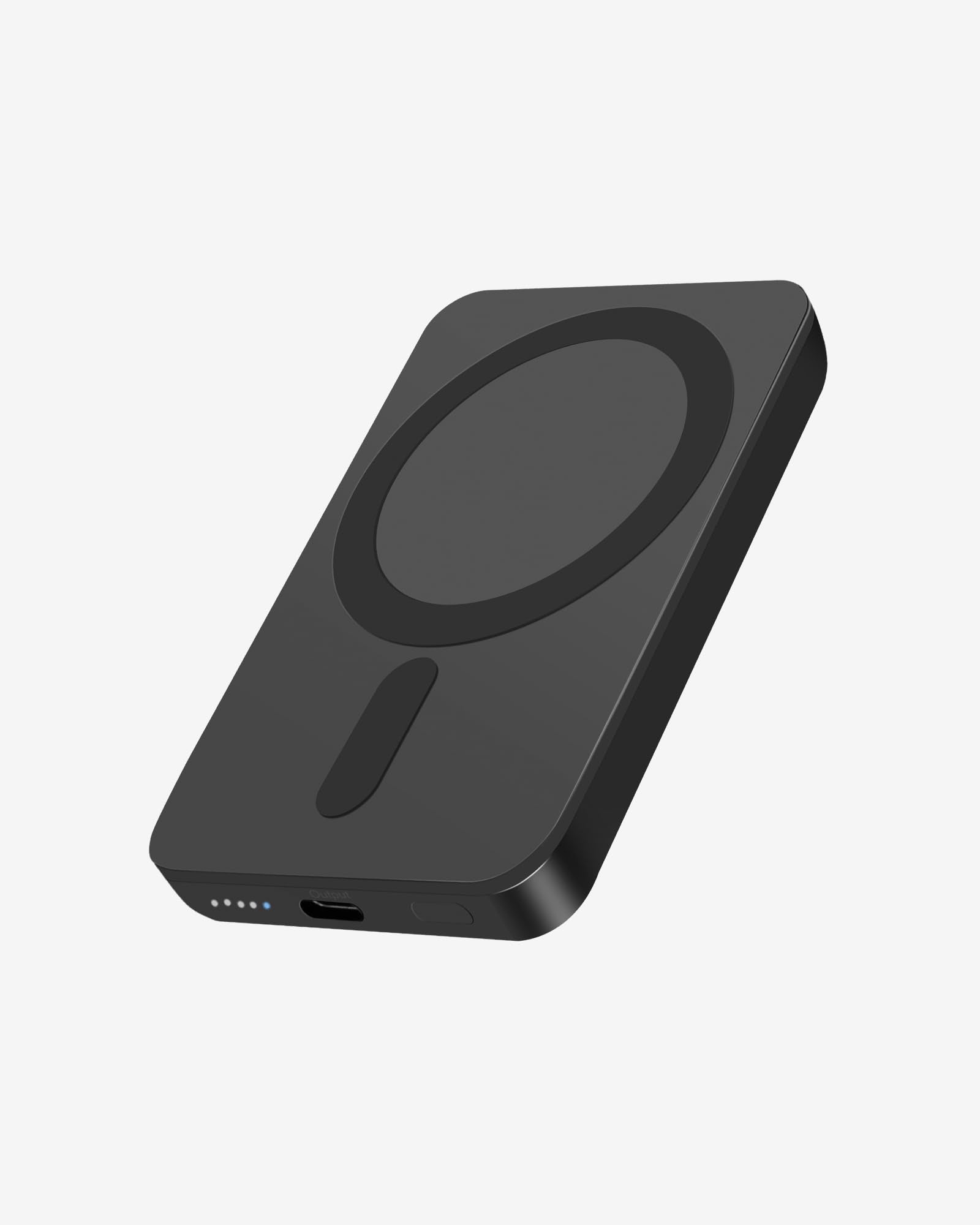 Miady Magnetic Portable Charger Power Bank for iPhone 5000mAh by Miady - Angle View 1