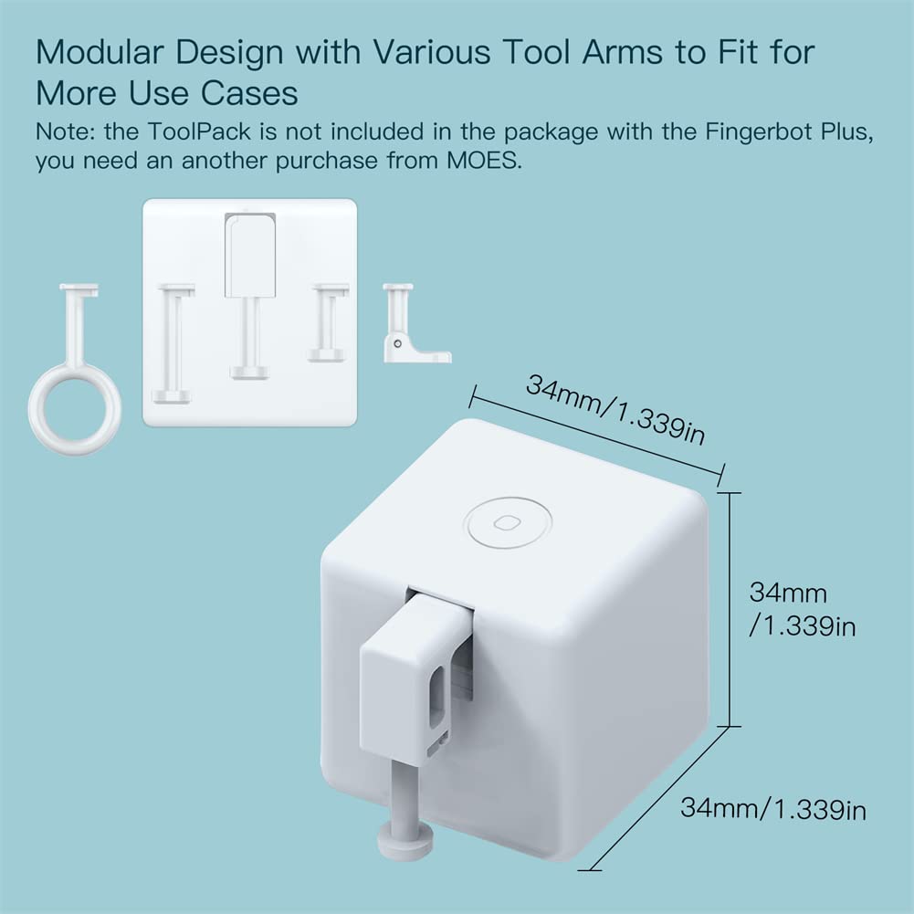 MoesGo 2nd Generation Smart Bluetooth Fingerbot Plus - MoesGo Official Imagery - 6