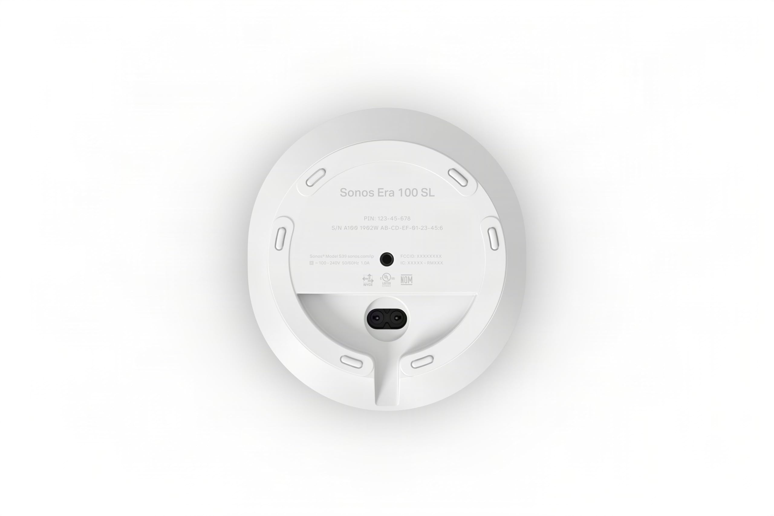 Elefair Tech Sonos Era 100 SL Compact, Microphone-Free Speaker - - Elefair Tech Official Product View 4