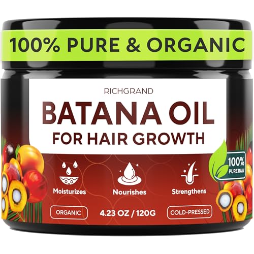 RICHGRAND Batana Oil for Hair Growth - 100% Raw & Organic Unrefined Batana Oi - RICHGRAND Official Product View 1