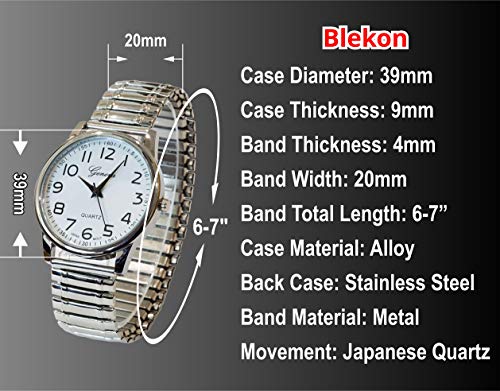 Collections Unisex Large Face Easy to Read 40mm Case Japanese - Product Imagery