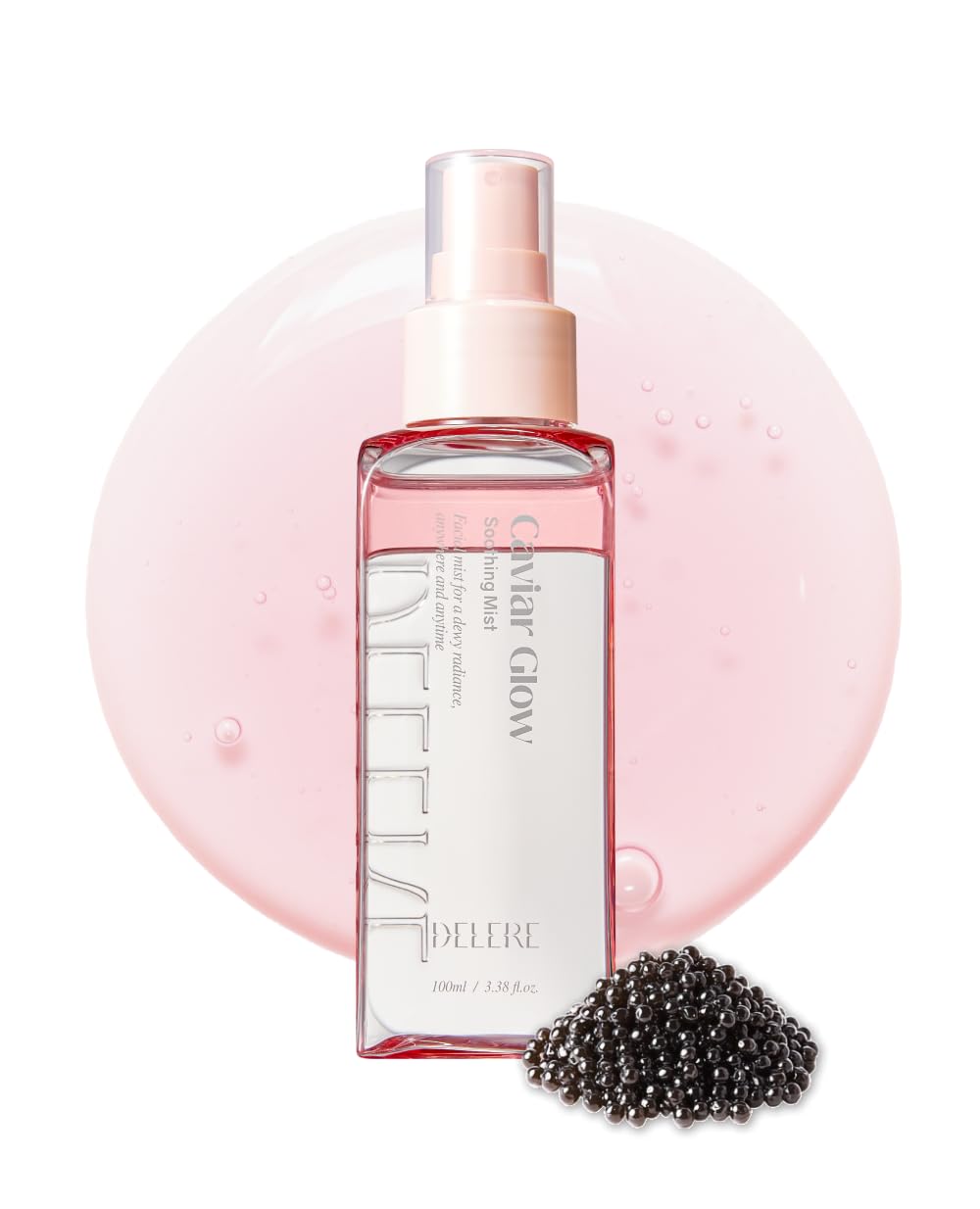 Caviar Glow Soothing Mist Korean Glass Skin Spray Serum - Delere Official Imagery - 2