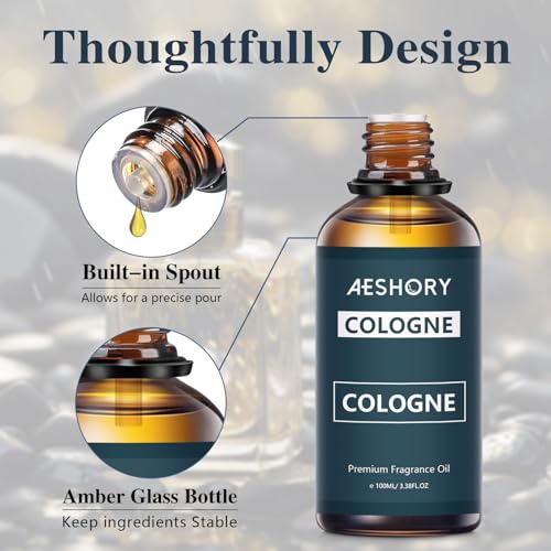 Cologne Fragrance Oil 3.38FL.OZ - Aromatherapy Essential Oils - Product Imagery