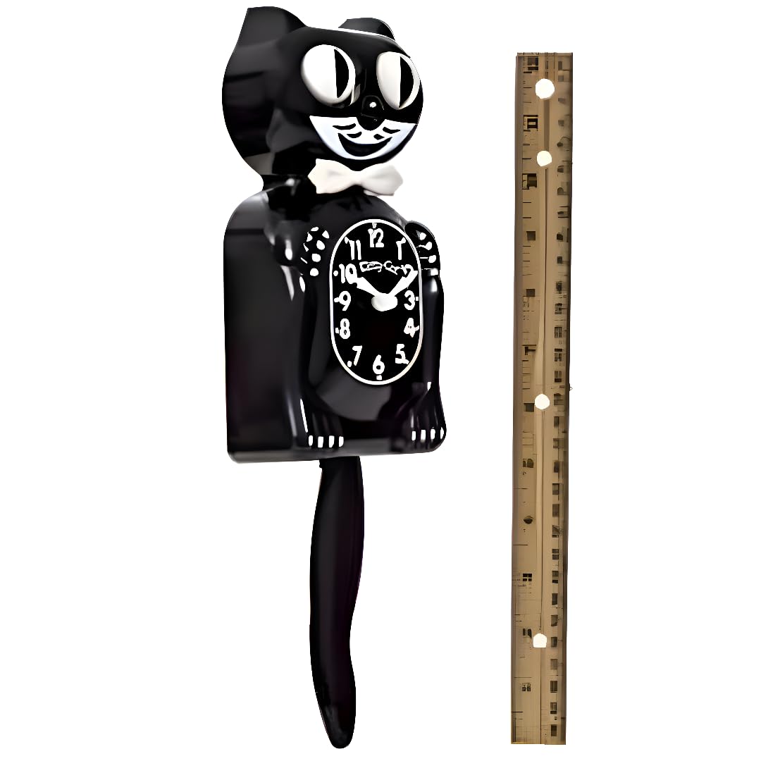 Kit Cat Klock Classic Black Small - Kit Cat Klock Official Imagery - 3