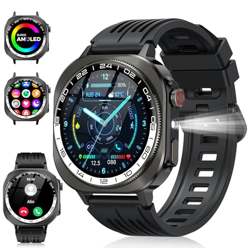 Smart Watch, 2026 AMOLED 1.43" Fitness Smartwatch for Men Women, - Product Imagery