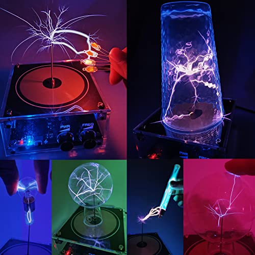 ALKISTA Tesla Coil Musical Speaker Plasma Storm Cool Desktop - Product Imagery