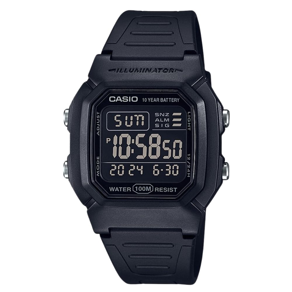 Casio W800HG Series | Men’s Digital Watch | 100 Meter Water Resistance - View 1