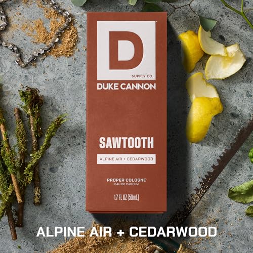 Duke Cannon Proper Cologne Sawtooth | Men's Eau de Parfum | - Product Imagery