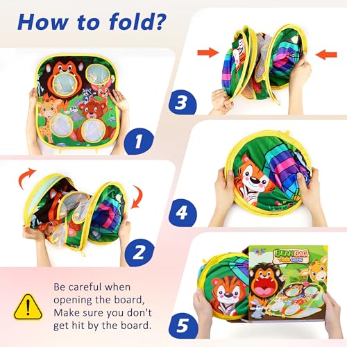 Animal Bean Bag Toss Game Toy Outdoor Toss Game - Product Imagery