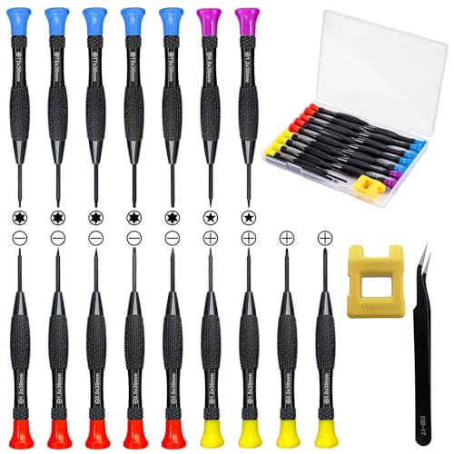 18PCS Mini Precision Screwdriver Set With Case, Lengnoyp - Product Imagery