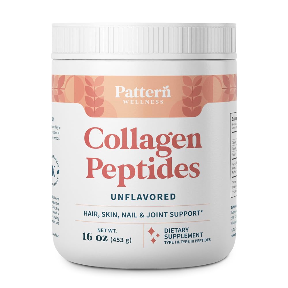 Pattern Wellness Collagen Peptides Powder Type I III - Pattern Wellness Official Imagery - 2