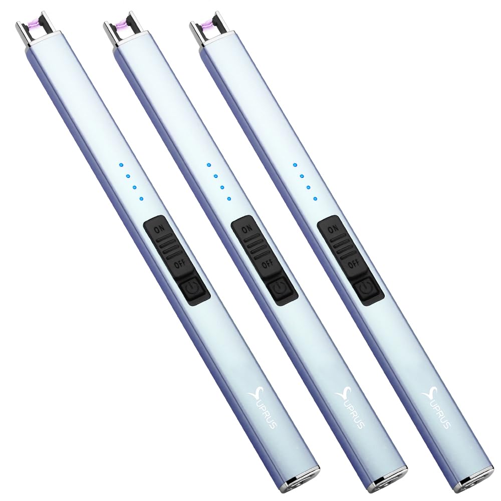 SUPRUS Electric Lighter Arc Windproof Flameless USB Rechargeable Light - View 7
