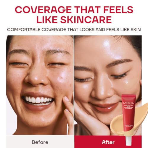 MISSHA M Perfect Cover BB Cream No.25 Warm Beige SPF 42 PA+++ - Product Imagery