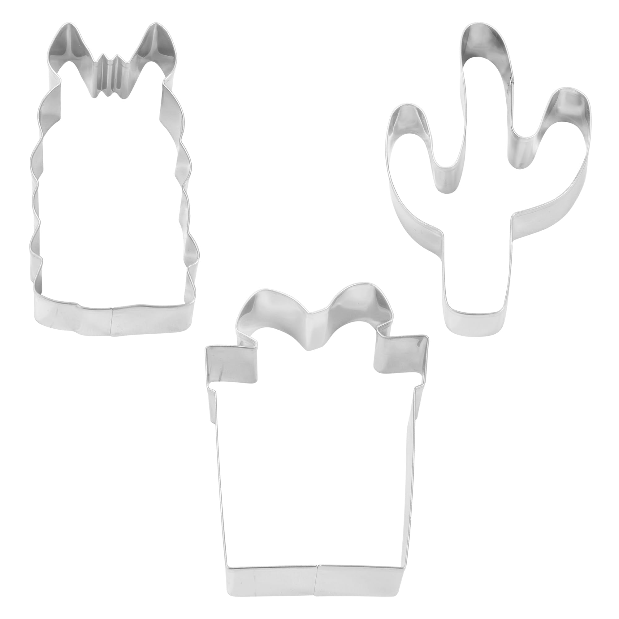 R&M Falala Llama Christmas Cookie Cutter Gift Set. Includes Present, L - View 2