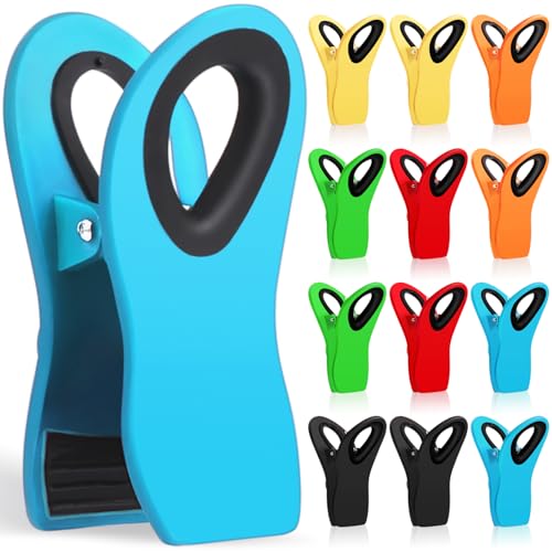 12 Pack Chip Clips Bag Clips, Magnetic Bag Clip for Food Storage - Product Imagery