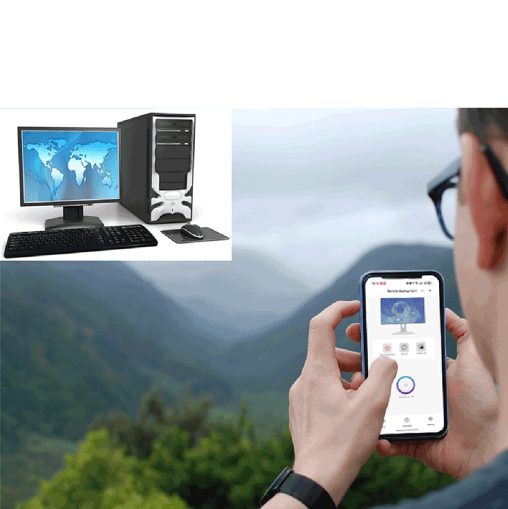 Zigbee Remote Desktop On Off Power Switch Tuya app Remote - MHCOZY Official Imagery - 4