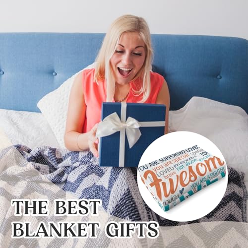 Inspirational Get Well Blanket – Super Soft Healing Throw for - Product Imagery