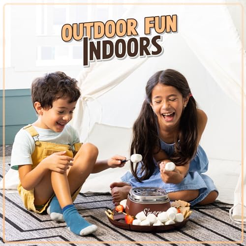 Nostalgia Tabletop Indoor Electric S'mores Maker - Smores Kit - Product Imagery