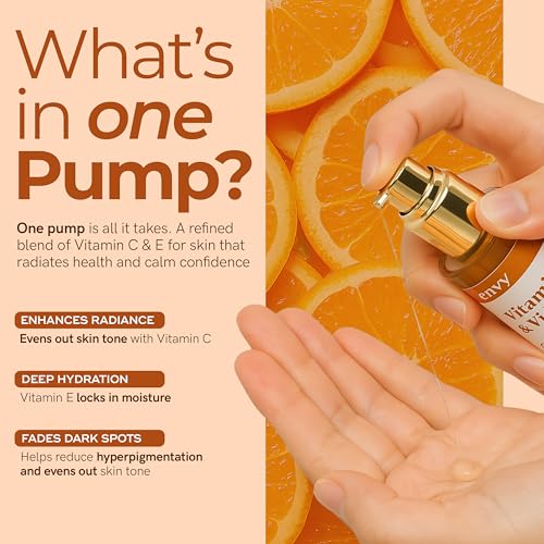 Vitamin C Radiant Face Serum - Dermatologist Tested for Dull &... - Product Imagery