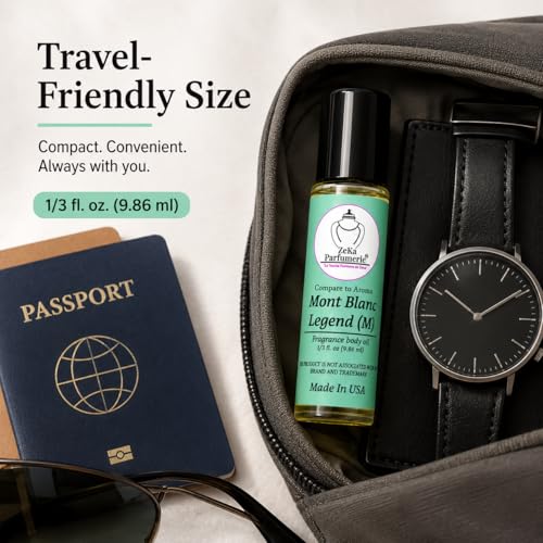 Compare to Aroma compatible with Mont Blanc Legend for Men - Product Imagery