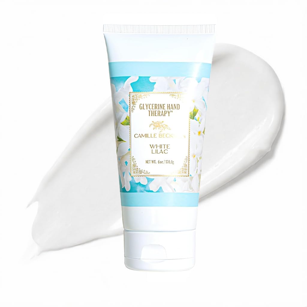 Camille Beckman Glycerine Hand Therapy Cream, French Vanilla, 8 - Camille Beckman