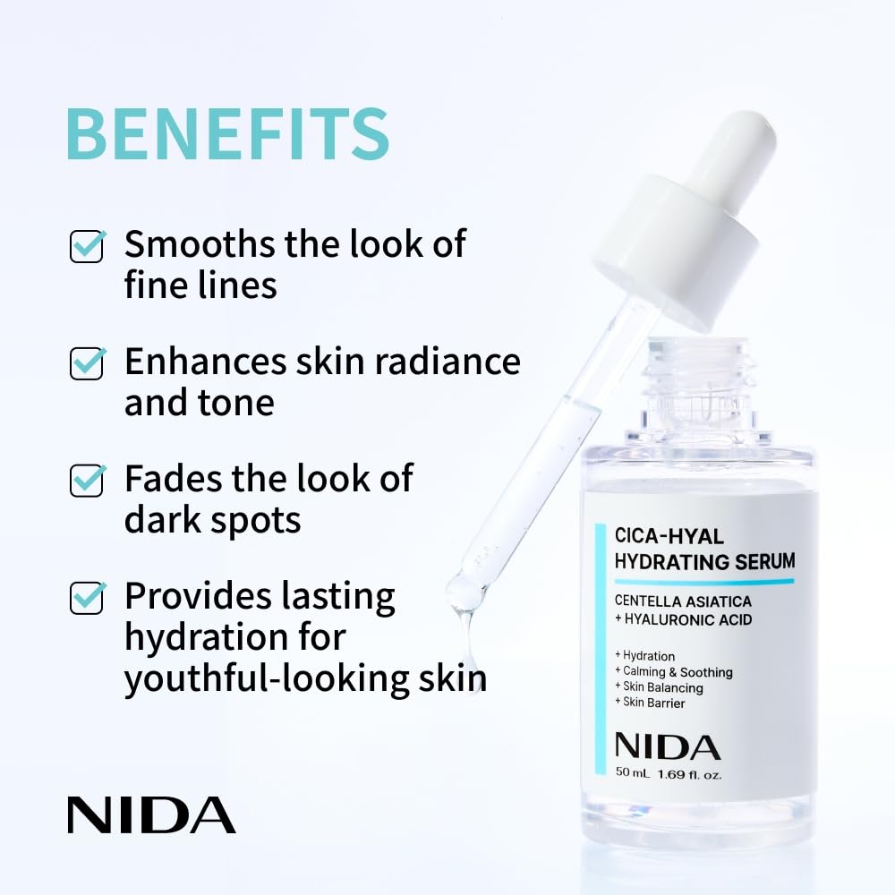 NIDA Youthful Glass Skin Bundle - Moisturizing Cream & Hydrating & Renew - NIDA Official Product View 4