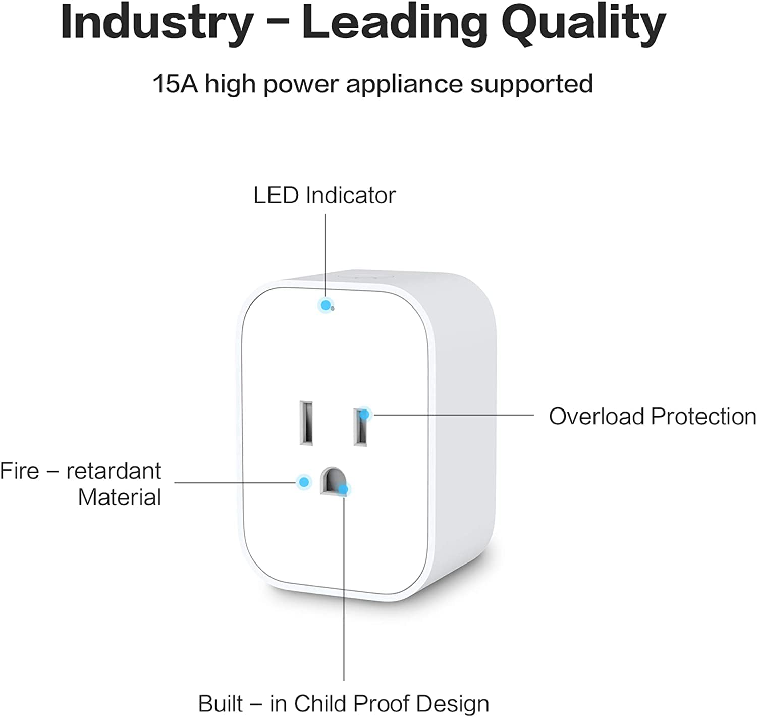 Aqara Zigbee Smart Plug with Energy Monitoring, Overload Protecti - Aqara Official Product View 6
