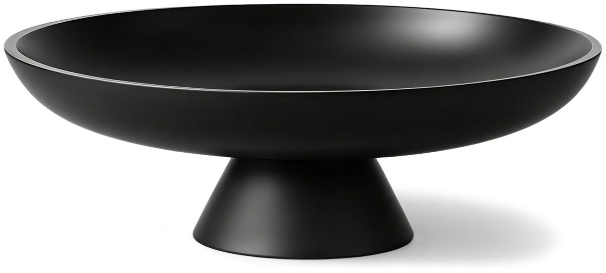Large Fruit Bowl for Kitchen Counter Concrete Decorative - HousewoW Official Imagery - 1