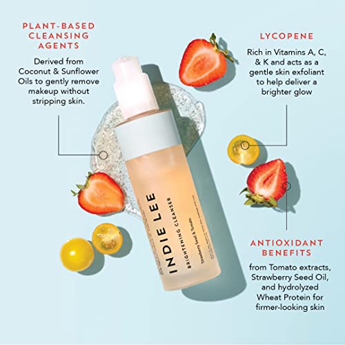 Indie Lee Brightening Facial Cleanser - Daily Hydrating - Product Imagery