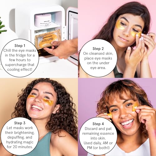 grace & stella Under Eye Patches Eye Masks for Puffy Eyes and... - Product Imagery
