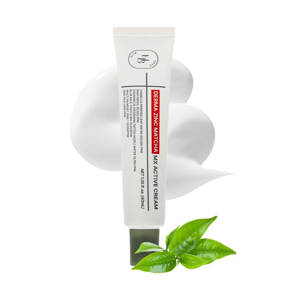 HEVEBLUE Derma Zinc Matcha MX Active Cream - HEVEBLUE Official Imagery - 2