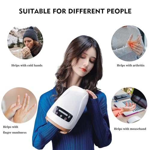 Hand Massager with Heat, Cordless - Product Imagery