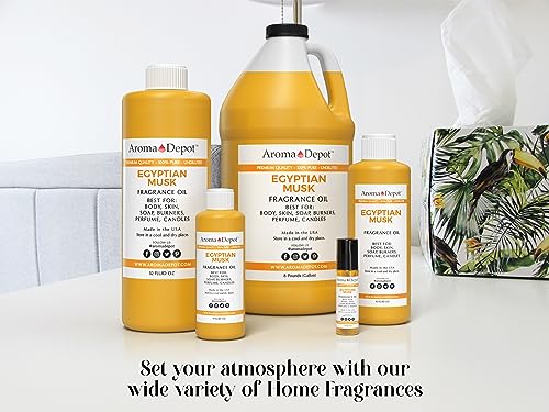 Aroma Depot Egyptian Musk Perfume/Body Oil (7 Sizes) Our - Product Imagery